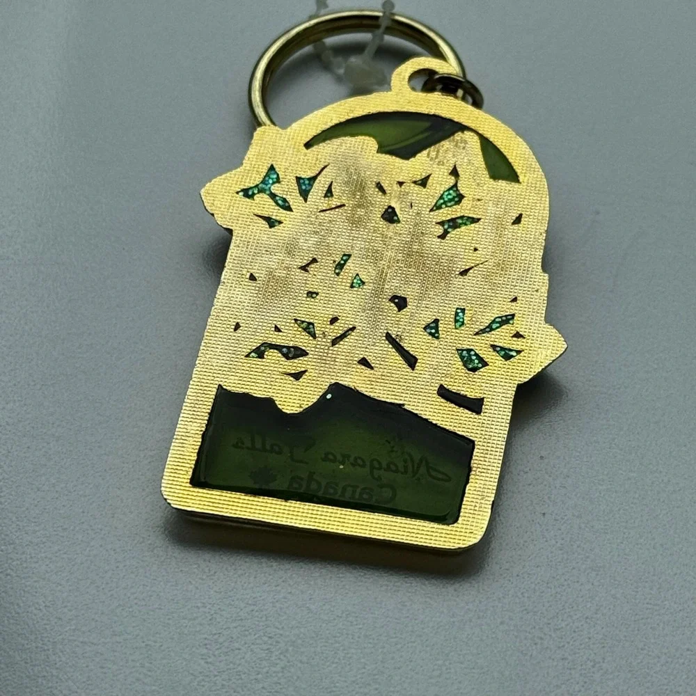 Niagara Falls Canada Leaf Keychain Key‎ Ring